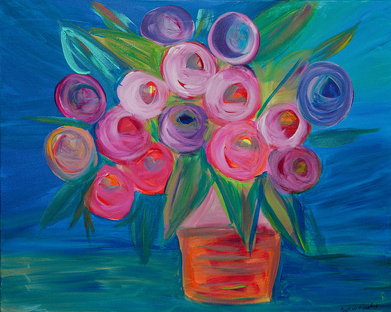 Posies 24x30