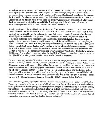 Sophie Heymann Bio (My Life in Closter) - Page 2 of 2