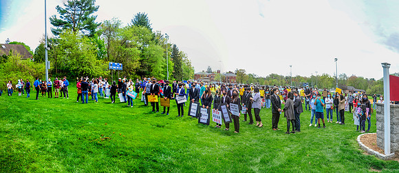 Anti-Asian Crime Rally Closter 2021-05-02_Panorama-1