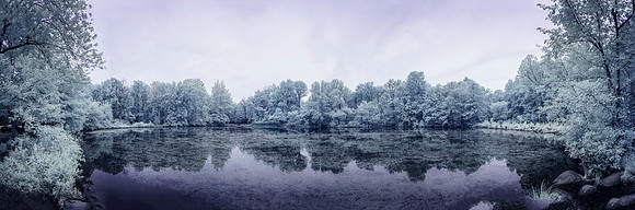 Closter Nature Center Pond shot with UV