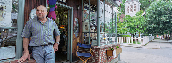 Man by Shop (Xpan)