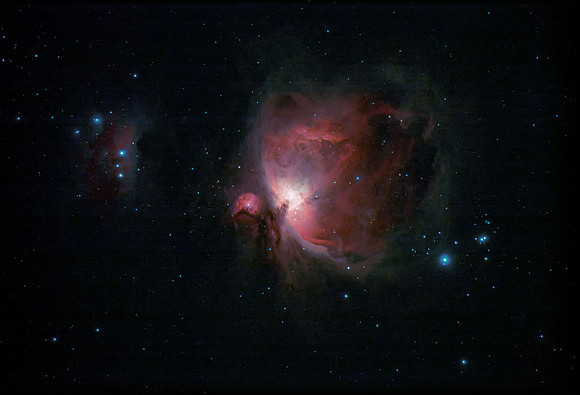 M42 Orion nebula ASI294MC live_stack 8x10s B1 G120 -10C 20220218 FS102F6 L-eNhance
