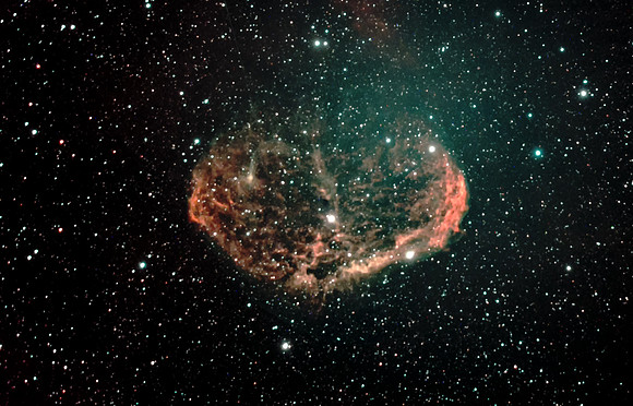 NGC6888 Crescent nebula 6x600s