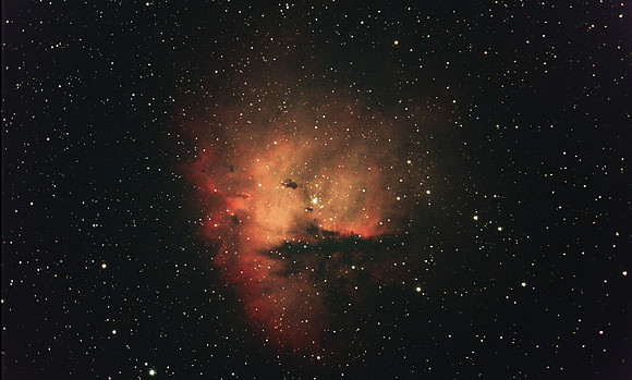 NGC281 Pacman nebula 4x180s