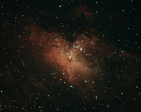 M16 Eagle nebula ASI294MC 5x300s B1 L-enhance