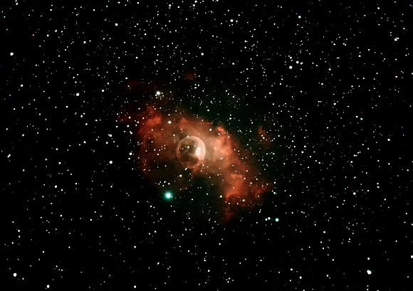 NGC7635 Bubble nebula 1x600s B2 20210903 -15C