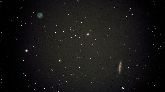 M97 Owl nebula & M108 galaxy 10x120s