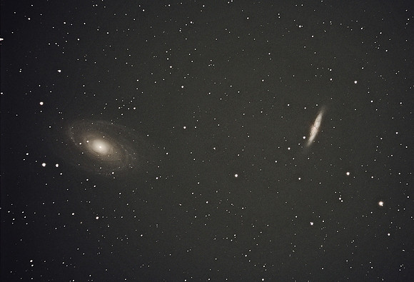 M81 & M82 galaxies 33x180s