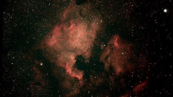 NGC7000 North America nebula & Pelican nebula 11x300s