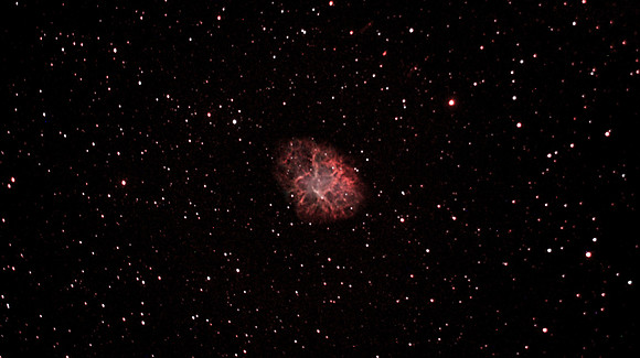 M1 Crab nebula LiveStack 6SCT ASI294MC L-eNhance 11x300s B1 G200 -20C 20220304