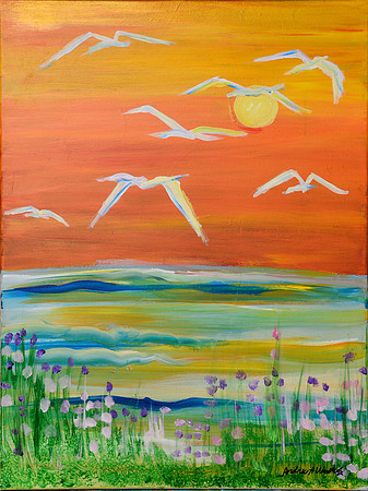 _8005412 Beach Sunshine 18x24