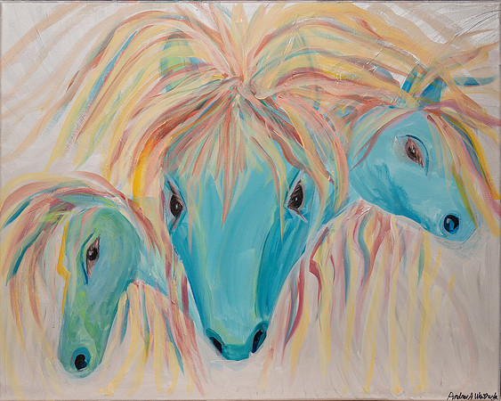 Horses 24x30