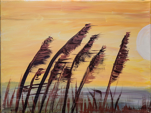 _DSZ1691 - Beach Panel Left - 18x24