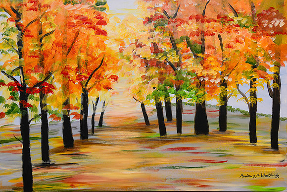 _D850423 Autumn Stroll (24x36) - Q10
