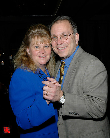 Mrs. Landzberg and the celebrated cardiologist, Dr. Landzberg