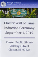 2019 Closter Hall of Fame