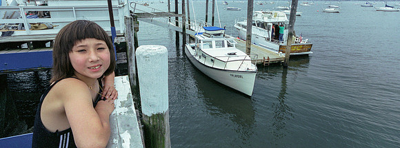 Babe with Boats on the Right