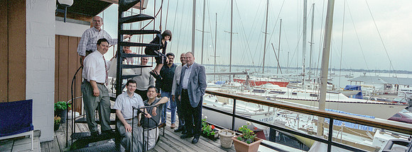 Spiral Staircase with People (Landscape)-Adjusted